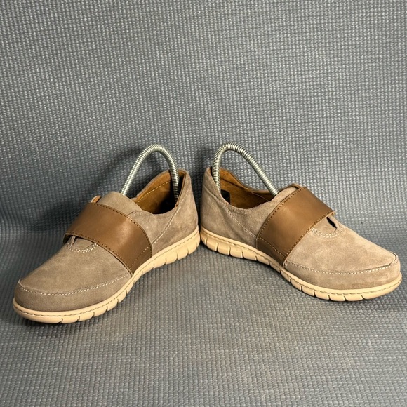 Born Women’s Gray Suede Morganite Slip On Loafers Shoes Size‎ 7.5 - Picture 4 of 10